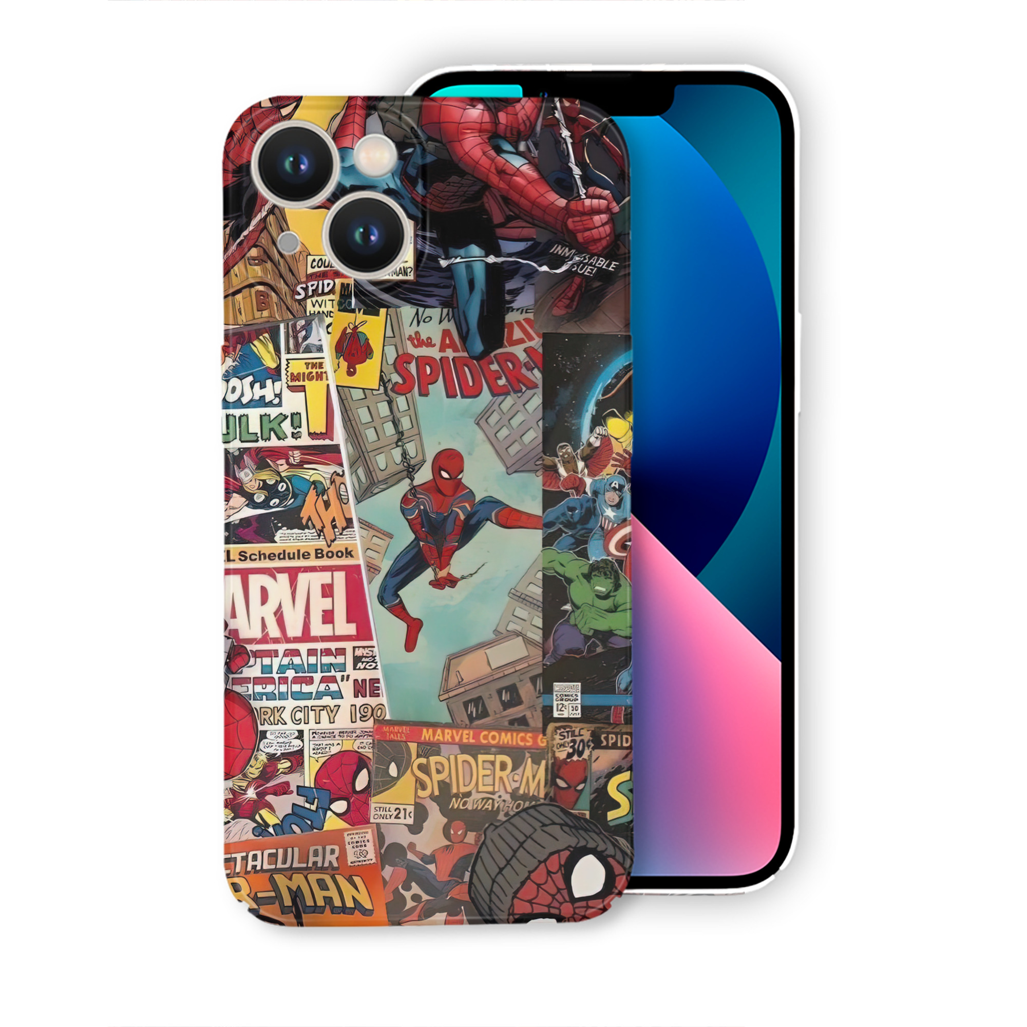 （画像用） Spider Man スパイダーマン 【iPhone 14シリーズ対応】ハードケース